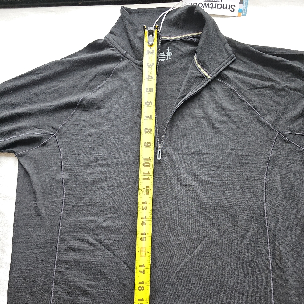 Smartwool Women's Classic All-Season Merino Base Layer 1/4 Zip Sz XL - Picture 9 of 12